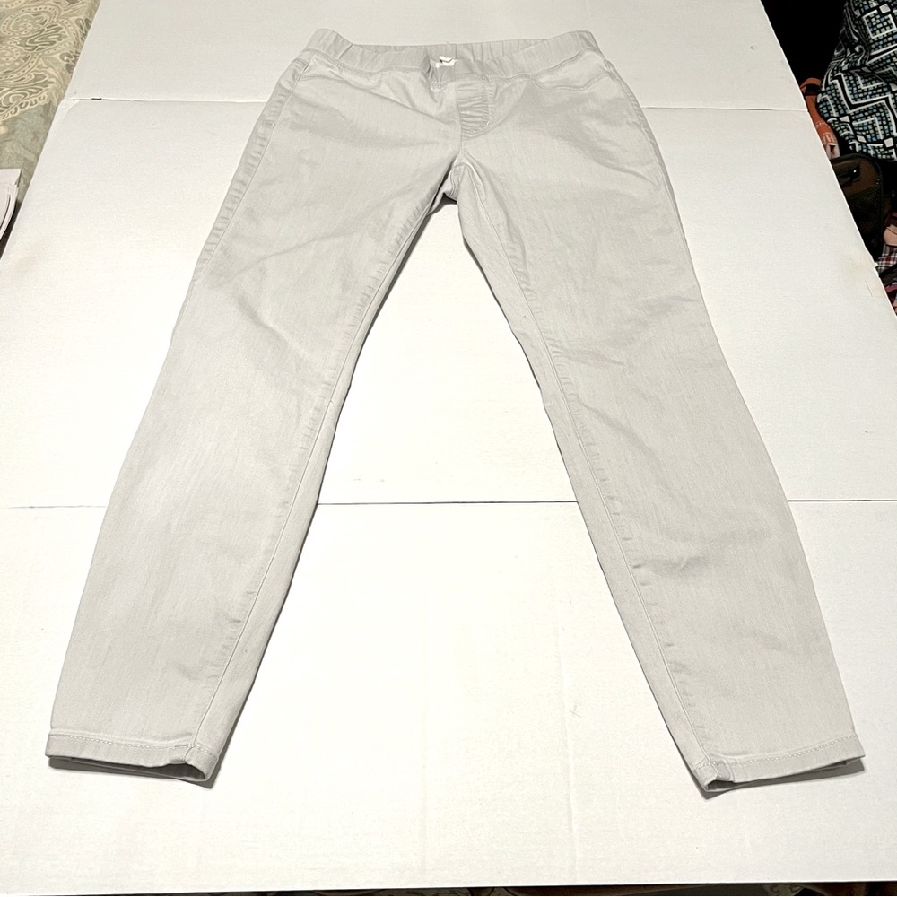 Eileen Fisher Womens‎ Size Small 29 Stone Cream White Pull On Jegging Pant Ankle